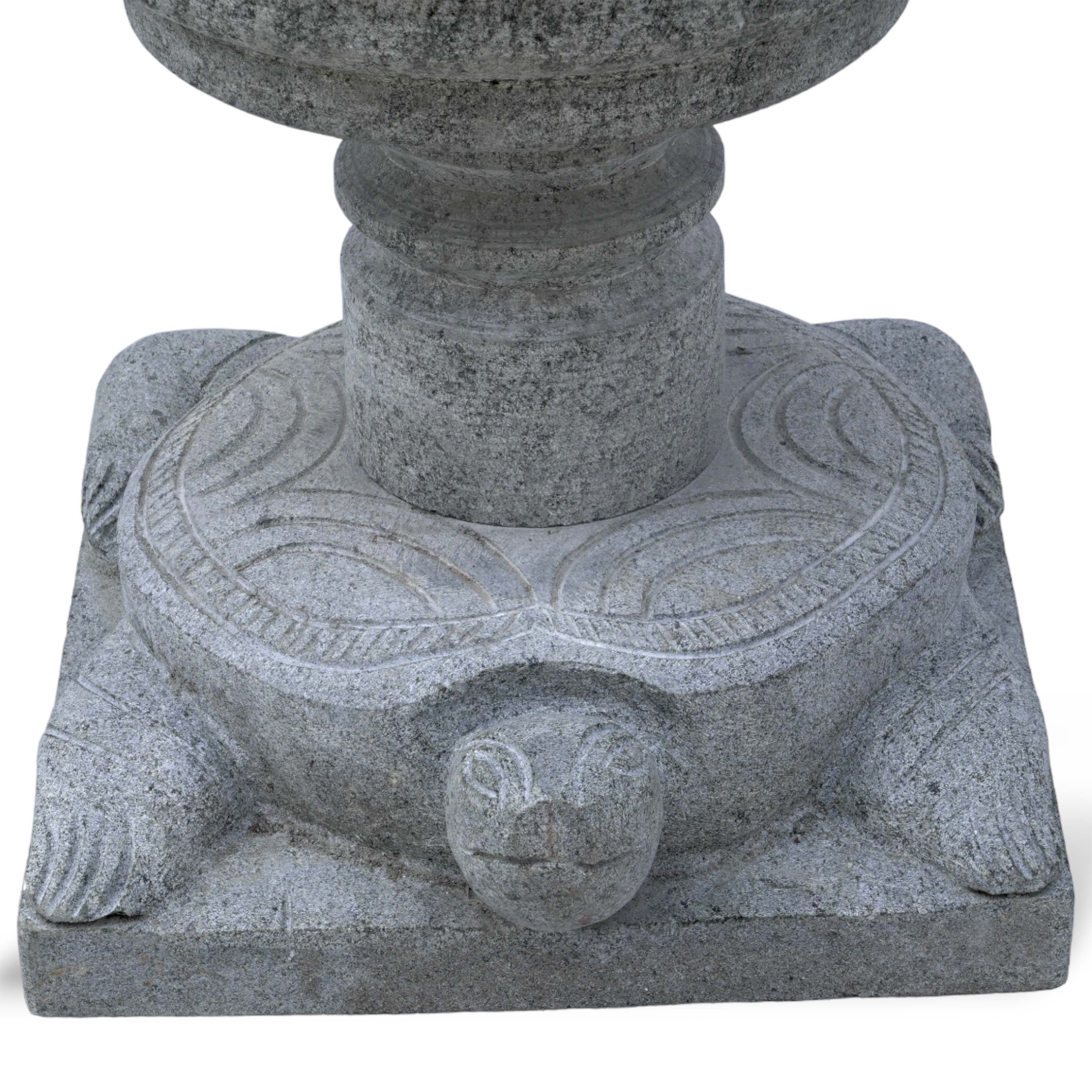 Turtle Base Stone Diya