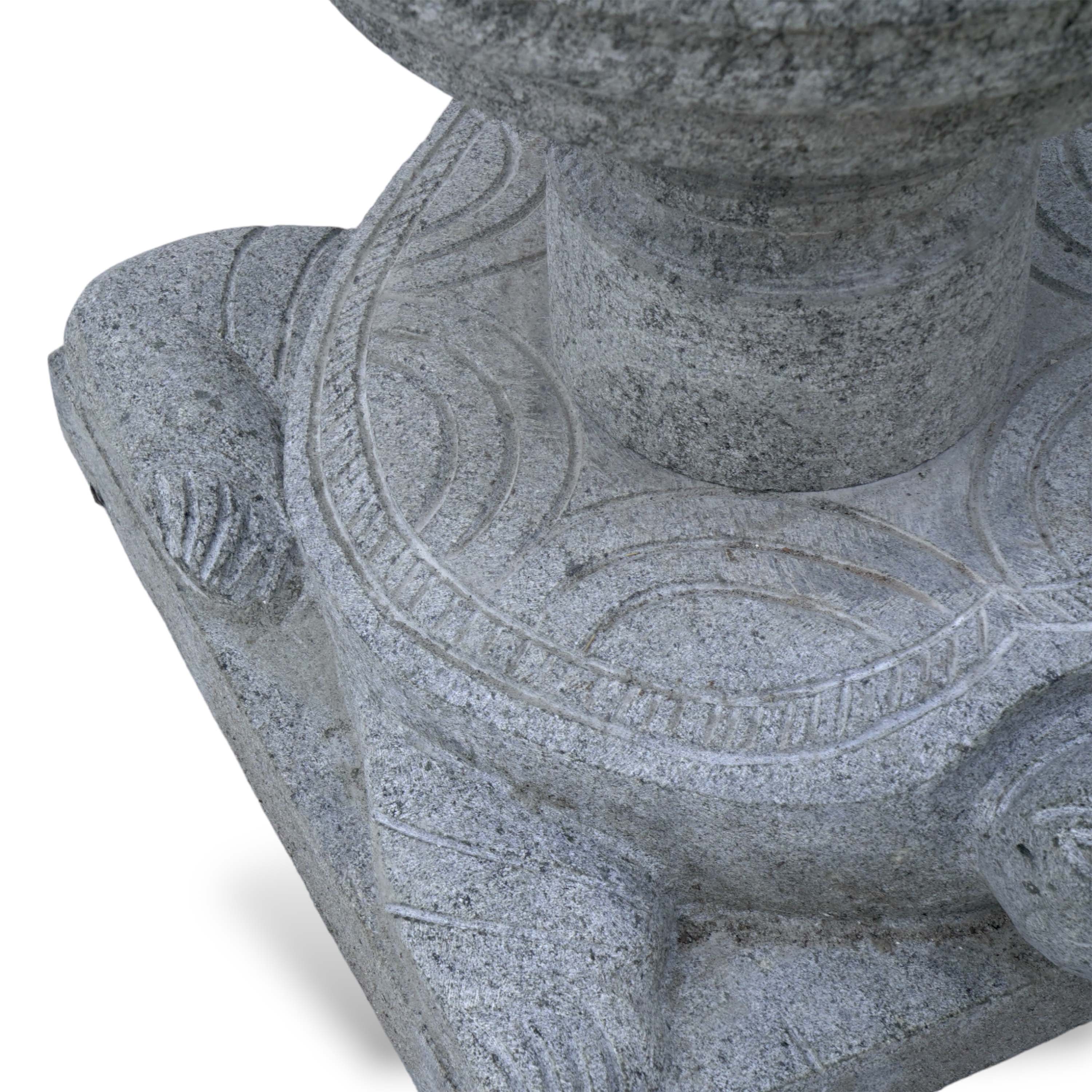 Turtle Base Stone Diya