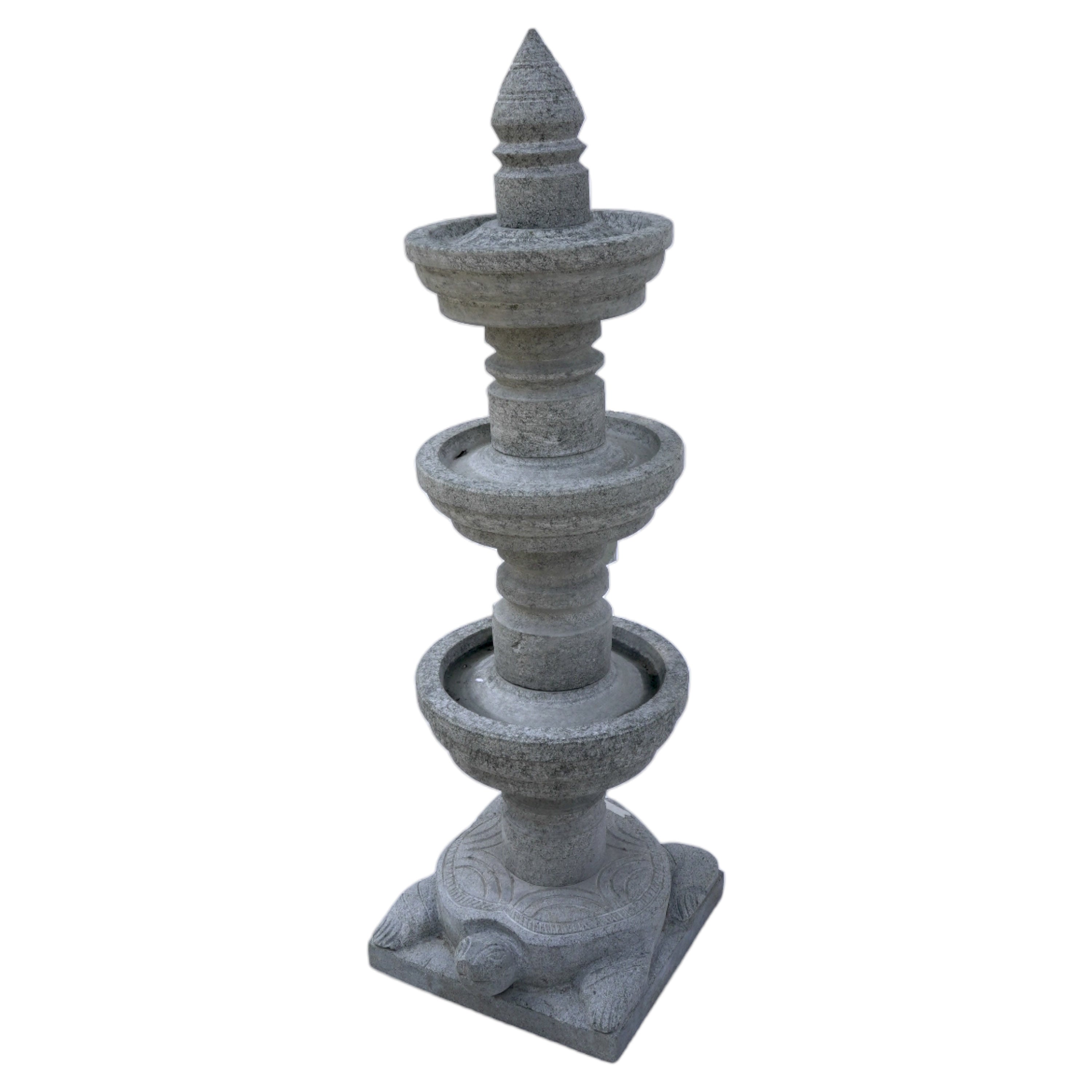 Turtle Base Stone Diya