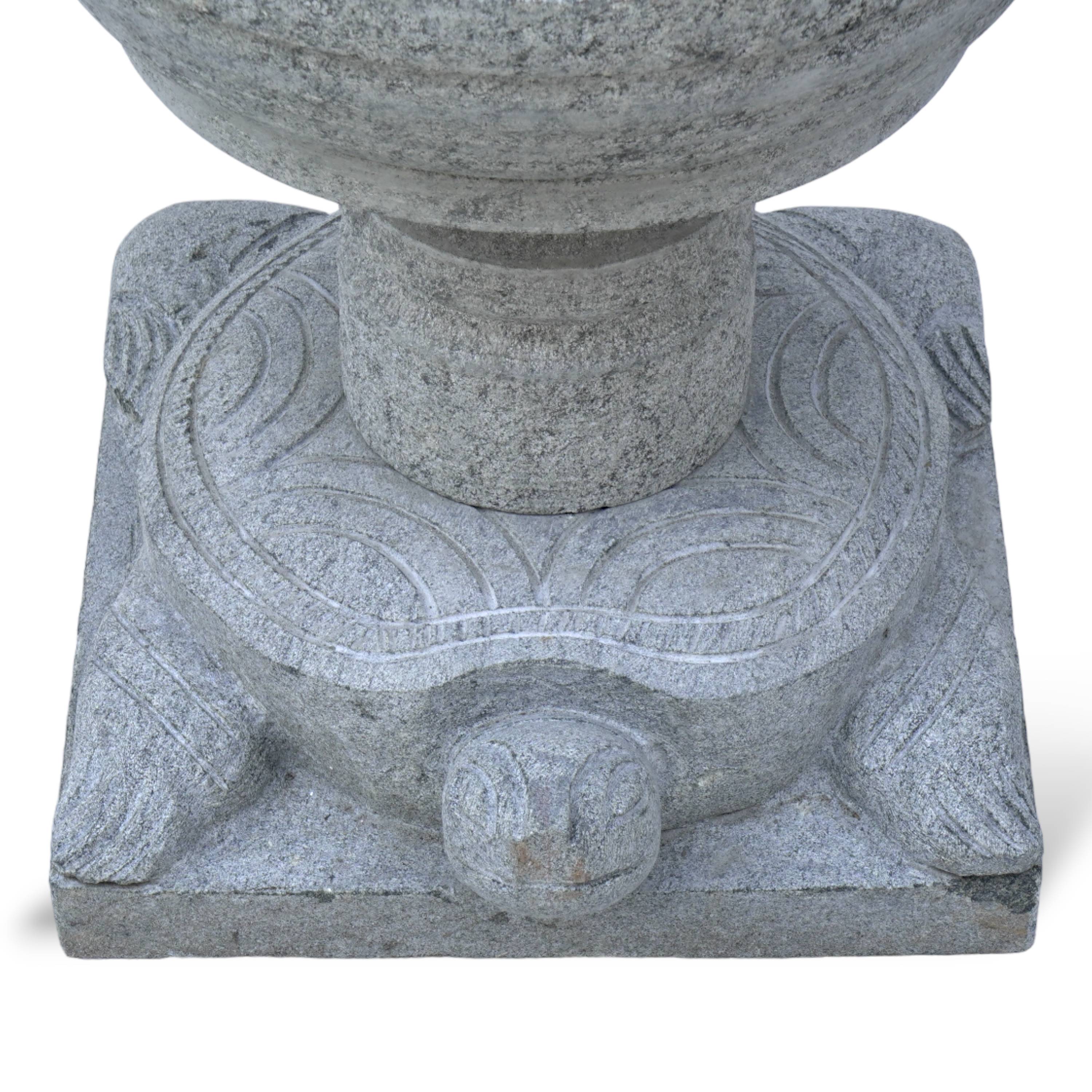 Turtle Base Stone Diya