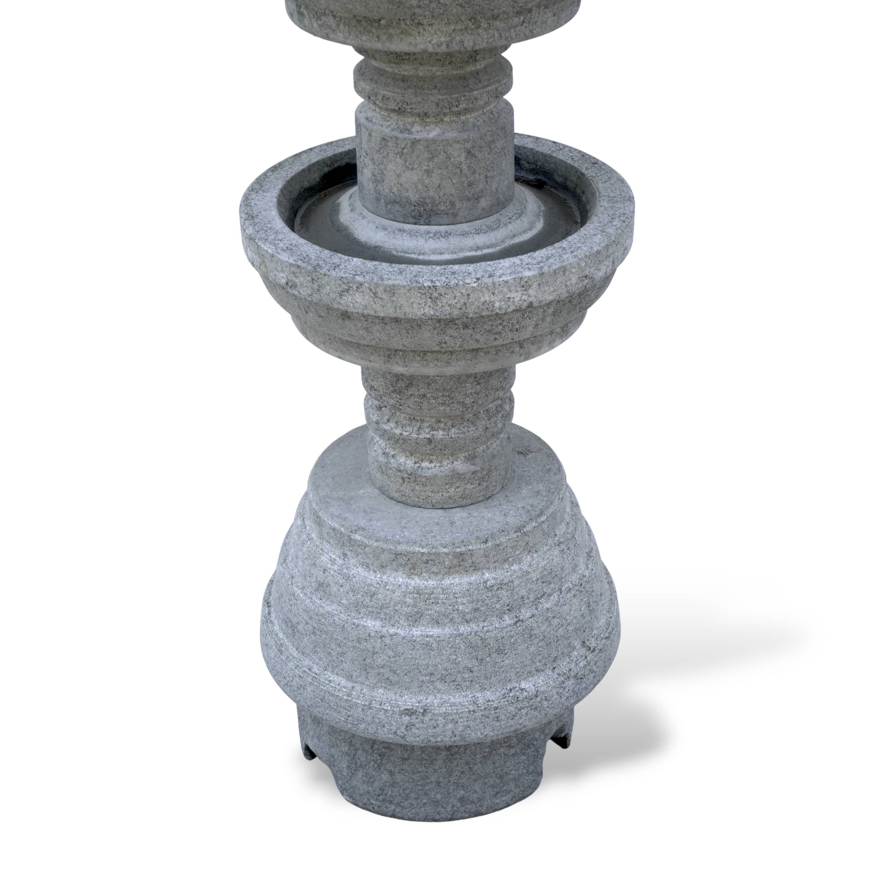 Grey Stone Fountain