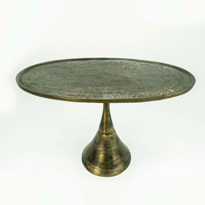 Oval Cast Top Coffee Table
