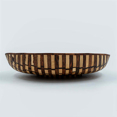 Fantail Wood Round Platter