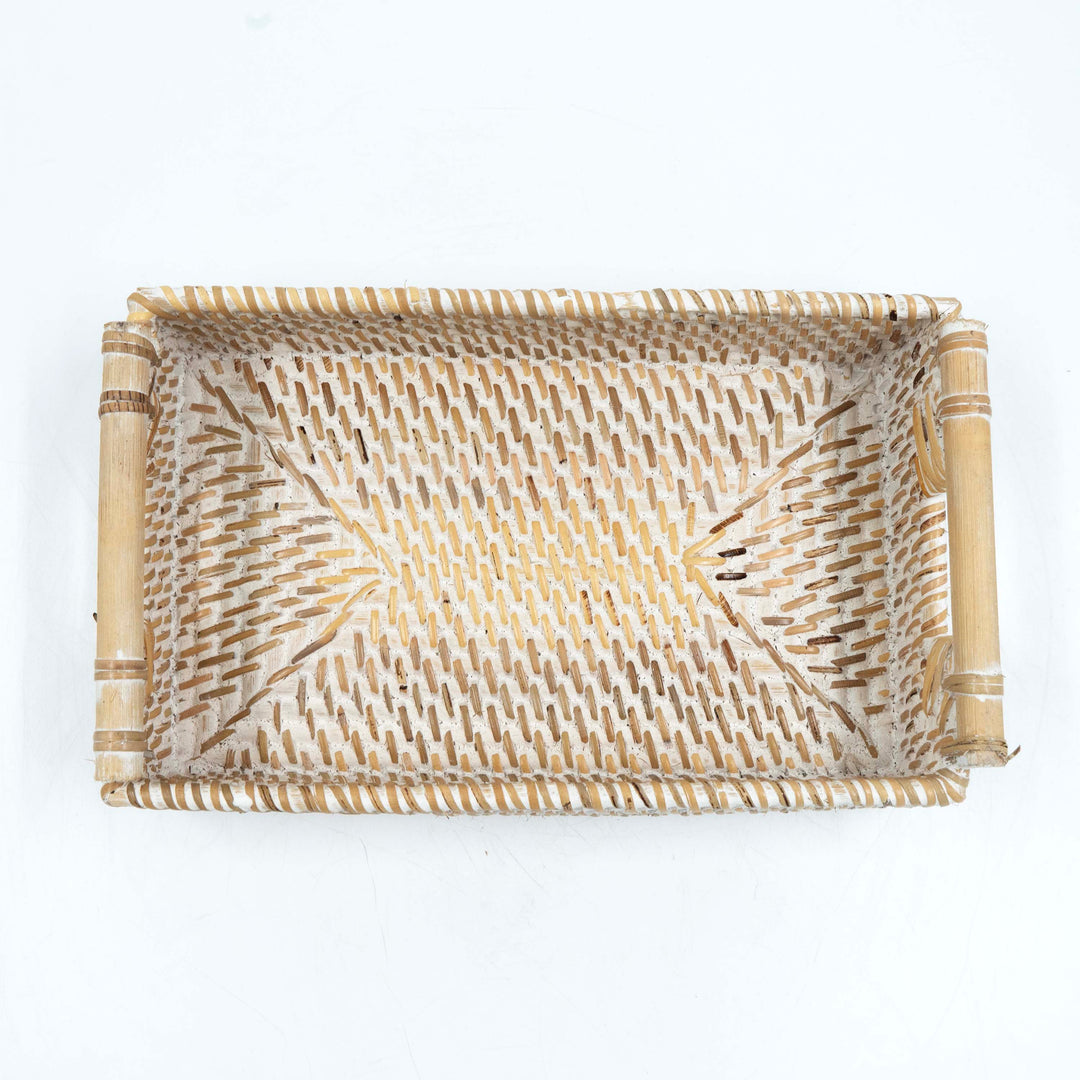 Rectangular Serving Tray With Handle