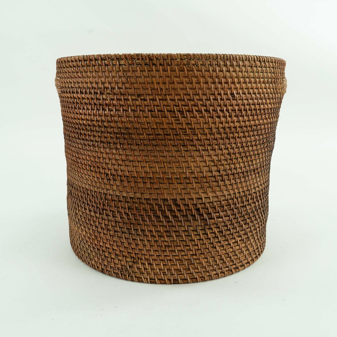 Brown Oval Planter Basket