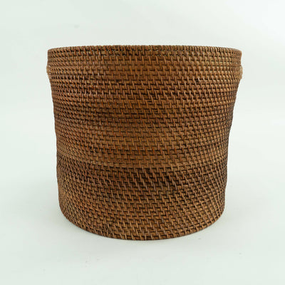 Brown Oval Planter Basket