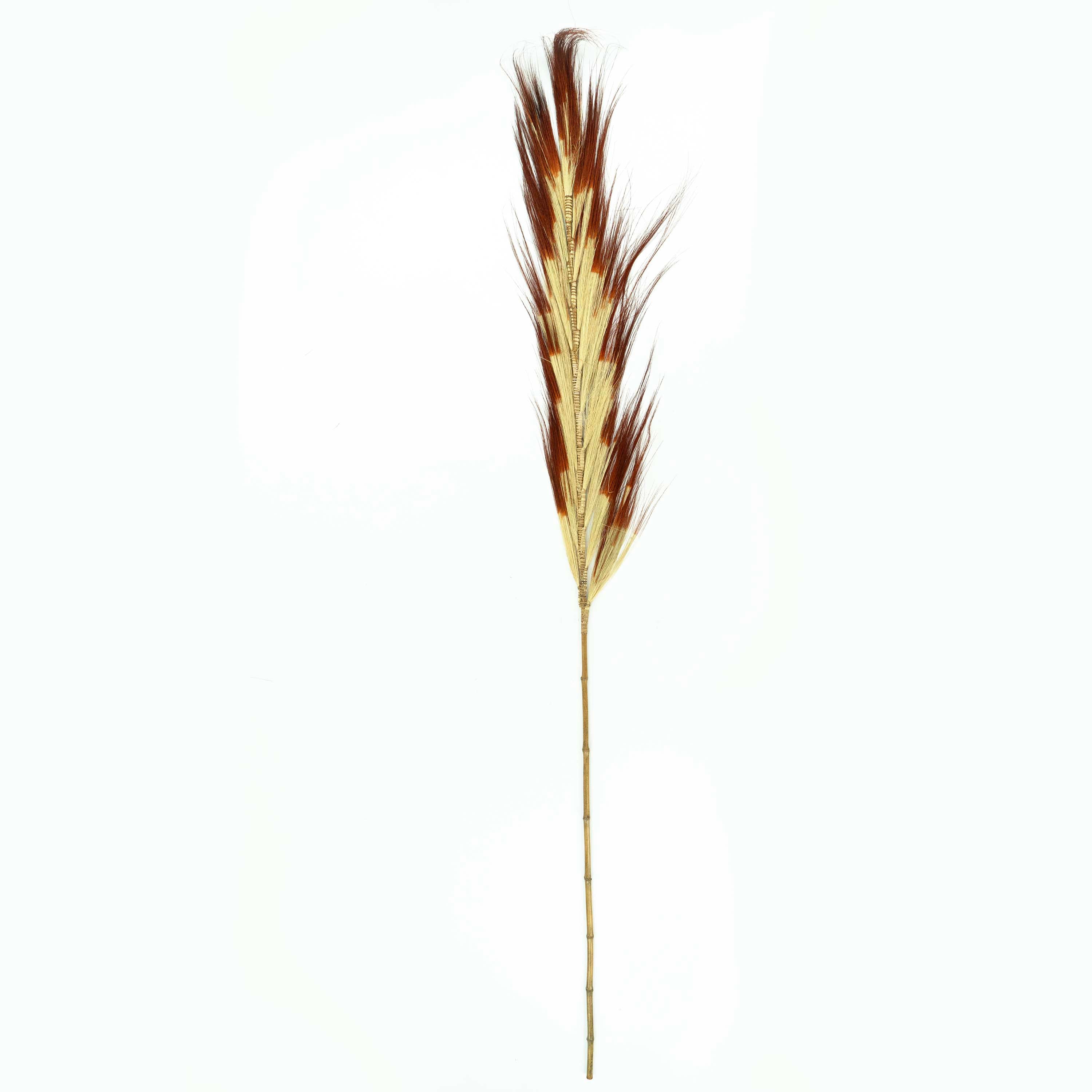 Orange & Bleach Tall Rayung Leaf