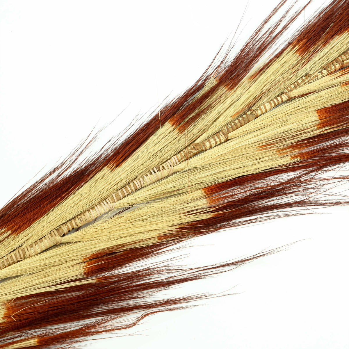 Orange & Bleach Tall Rayung Leaf