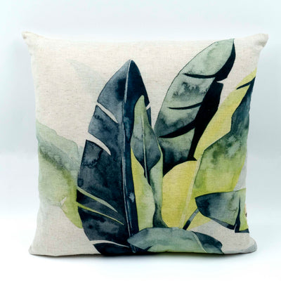 Sunset Palm Banana Cushion Cover