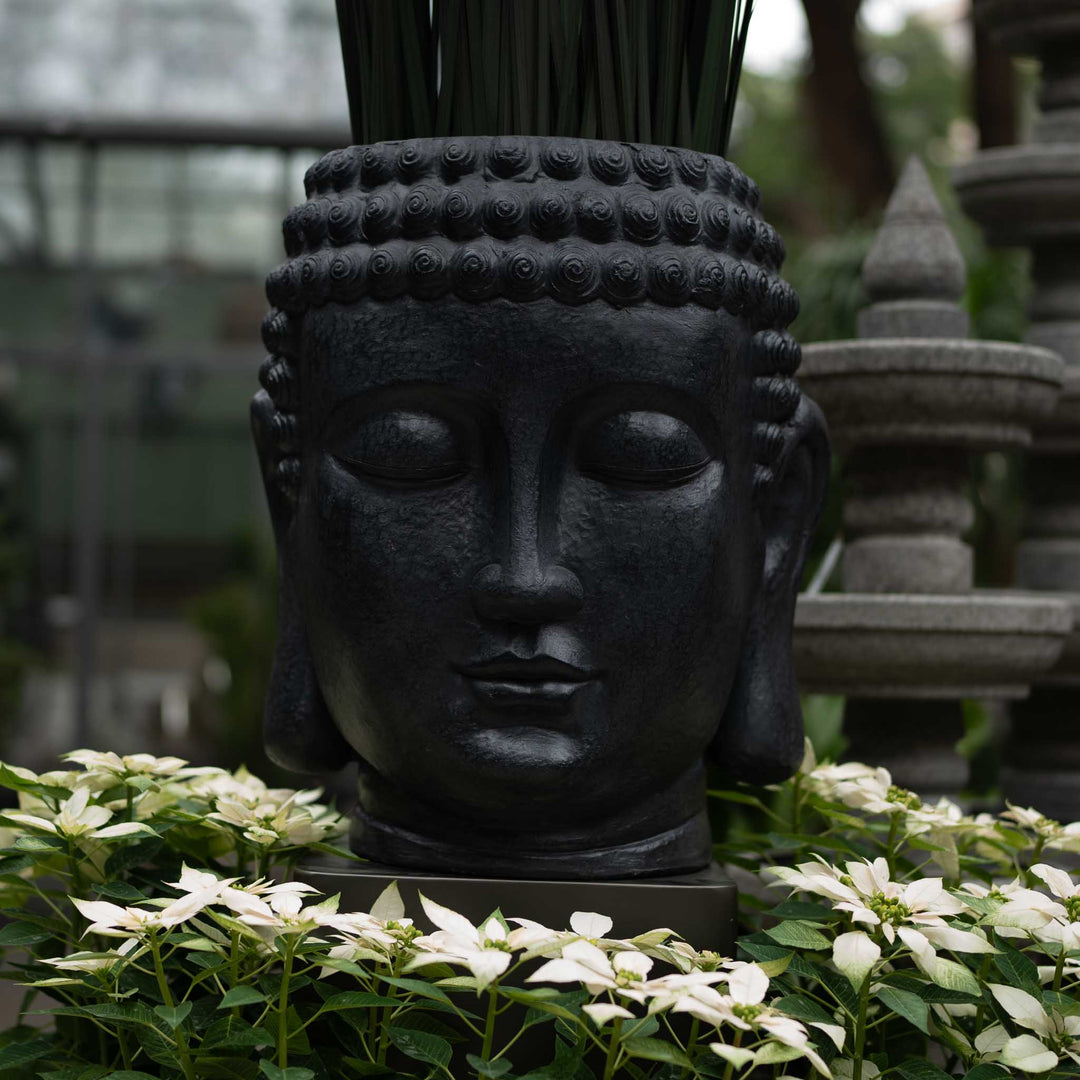 Buddha Head Planter