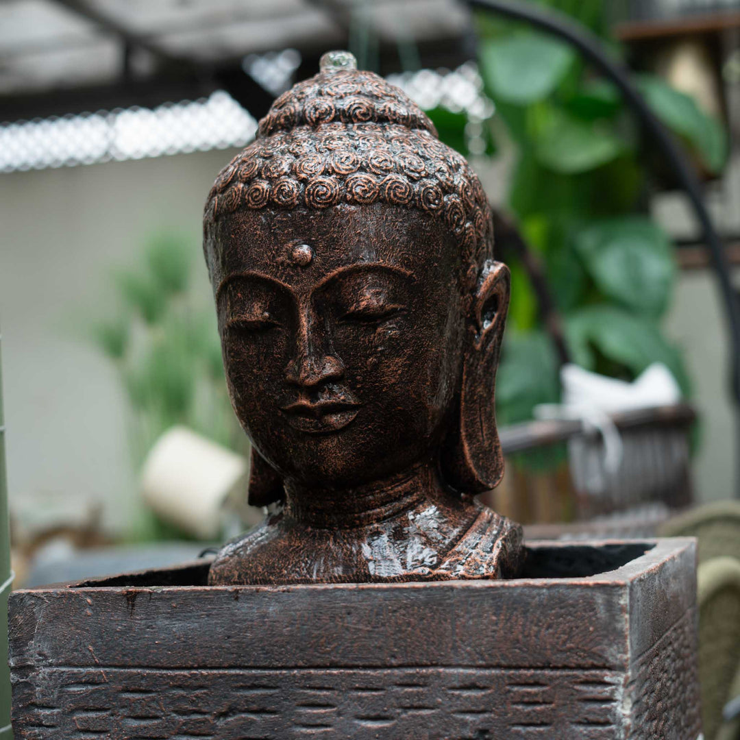Buddha Head Fountain