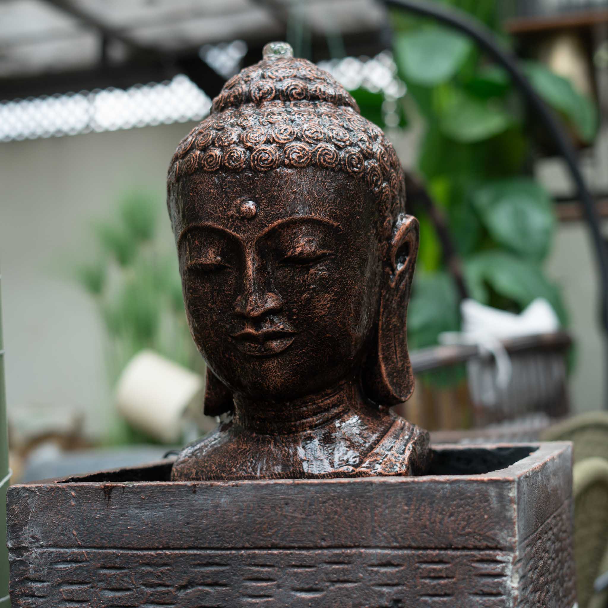 Buddha Head Fountain