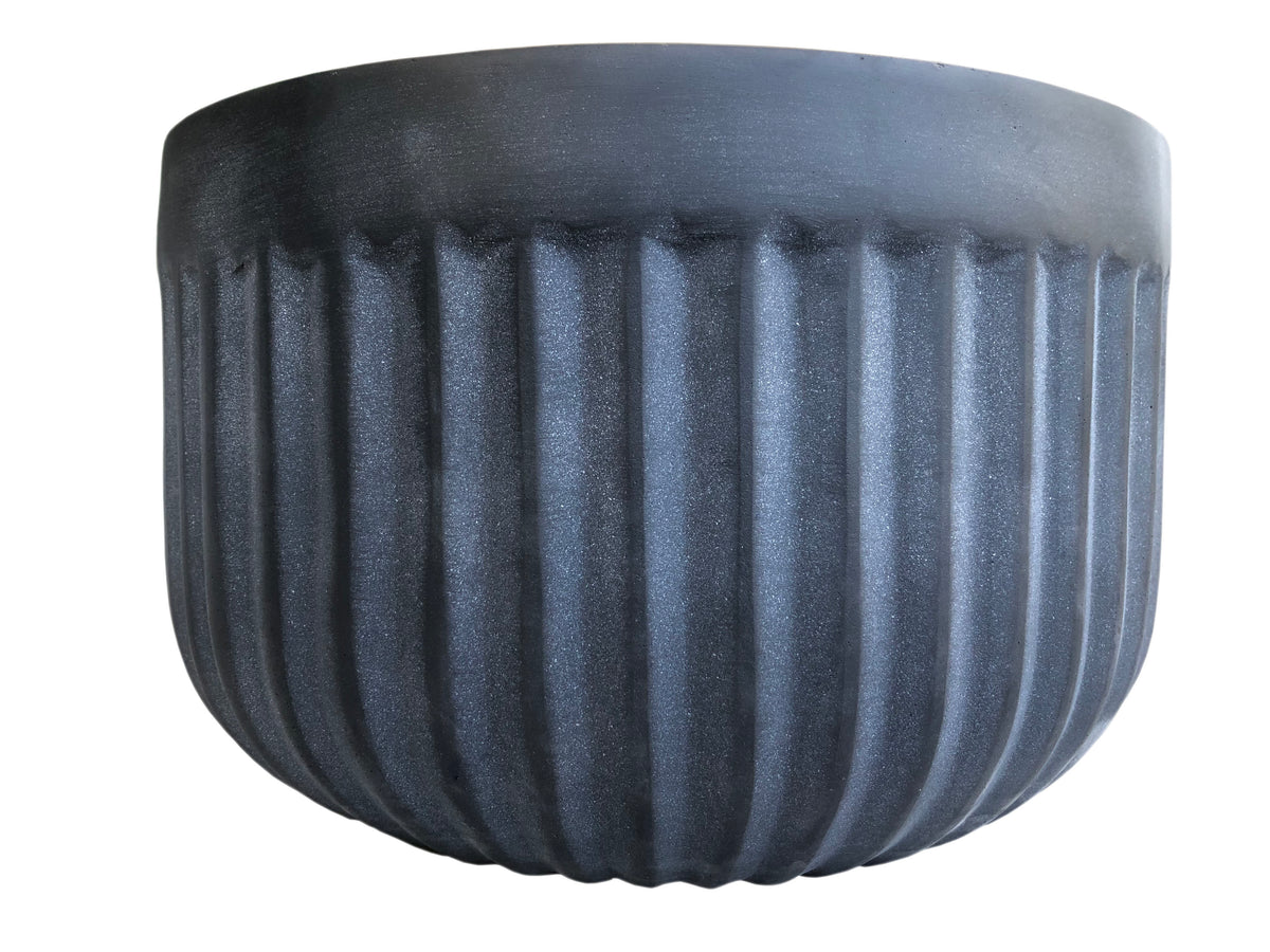 Fluted FRP Short Pot