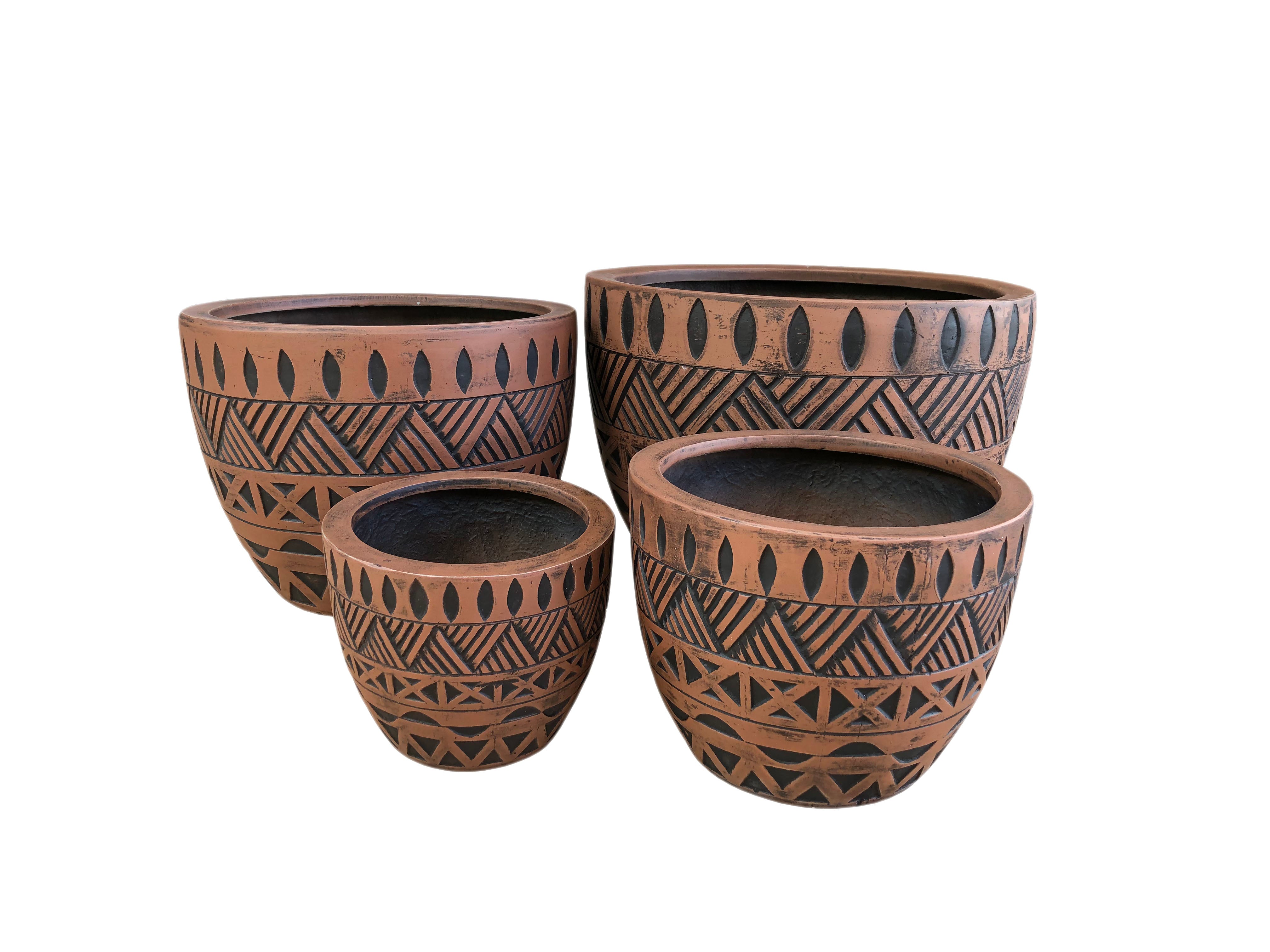 Etched FRP Pot