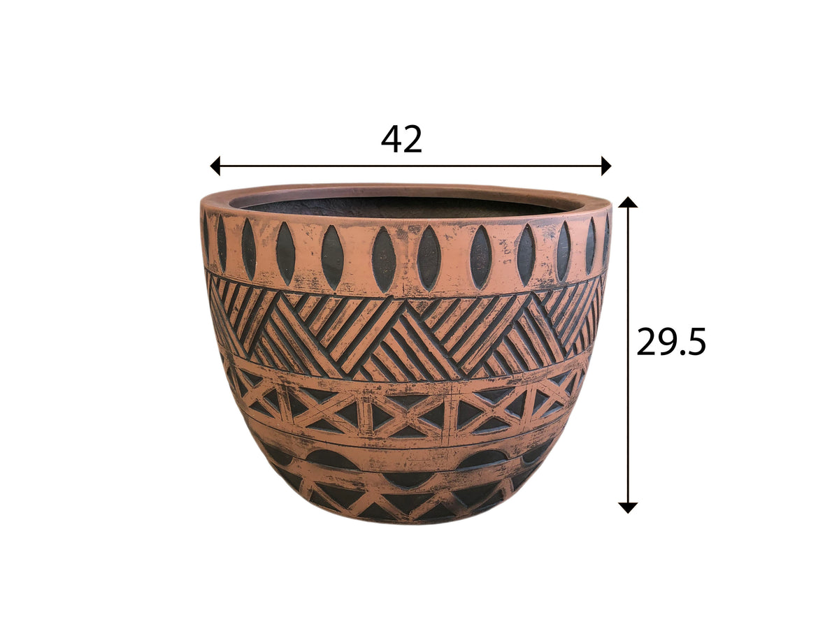 Etched FRP Pot