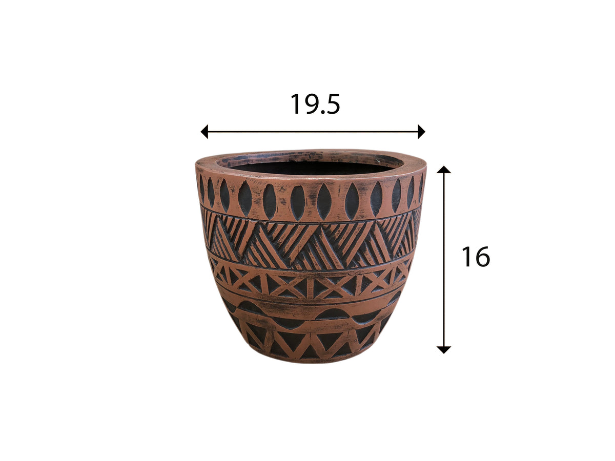 Etched FRP Pot