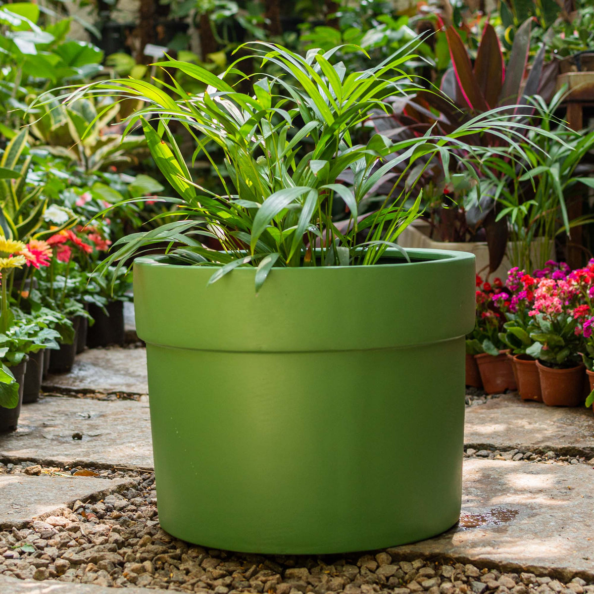 Solid FRP Green Pot