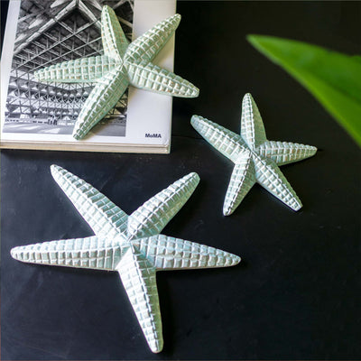 Albizia Wooden Star Fish (Set Of 3)