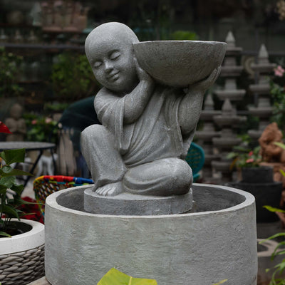 Monk Planter And Fountain