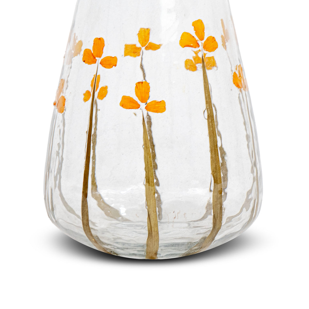 Amber Bloom Glass