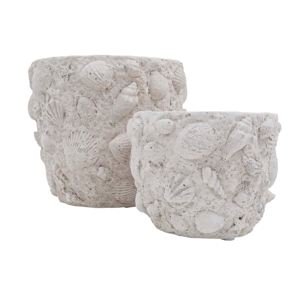 DRIFA COASTAL SHELL POT