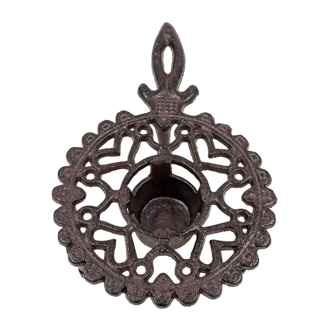 Edie Iron Vintage Candle Holder