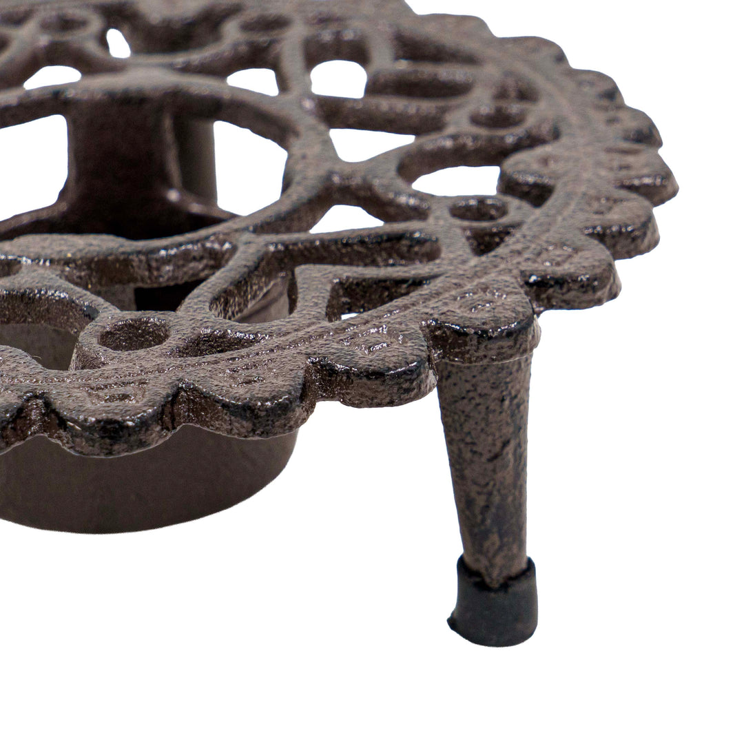 Edie Iron Vintage Candle Holder