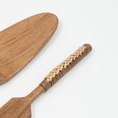 Selandia Wooden Cake Server (Set of 2)