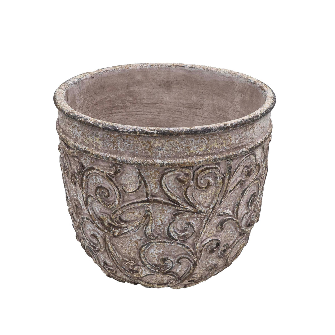 DRIFA BAROQUE SCROLL POT