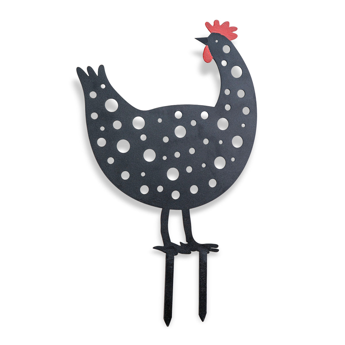 HEN  STAKE AND HEN  STAKE 1 SCULPTURE