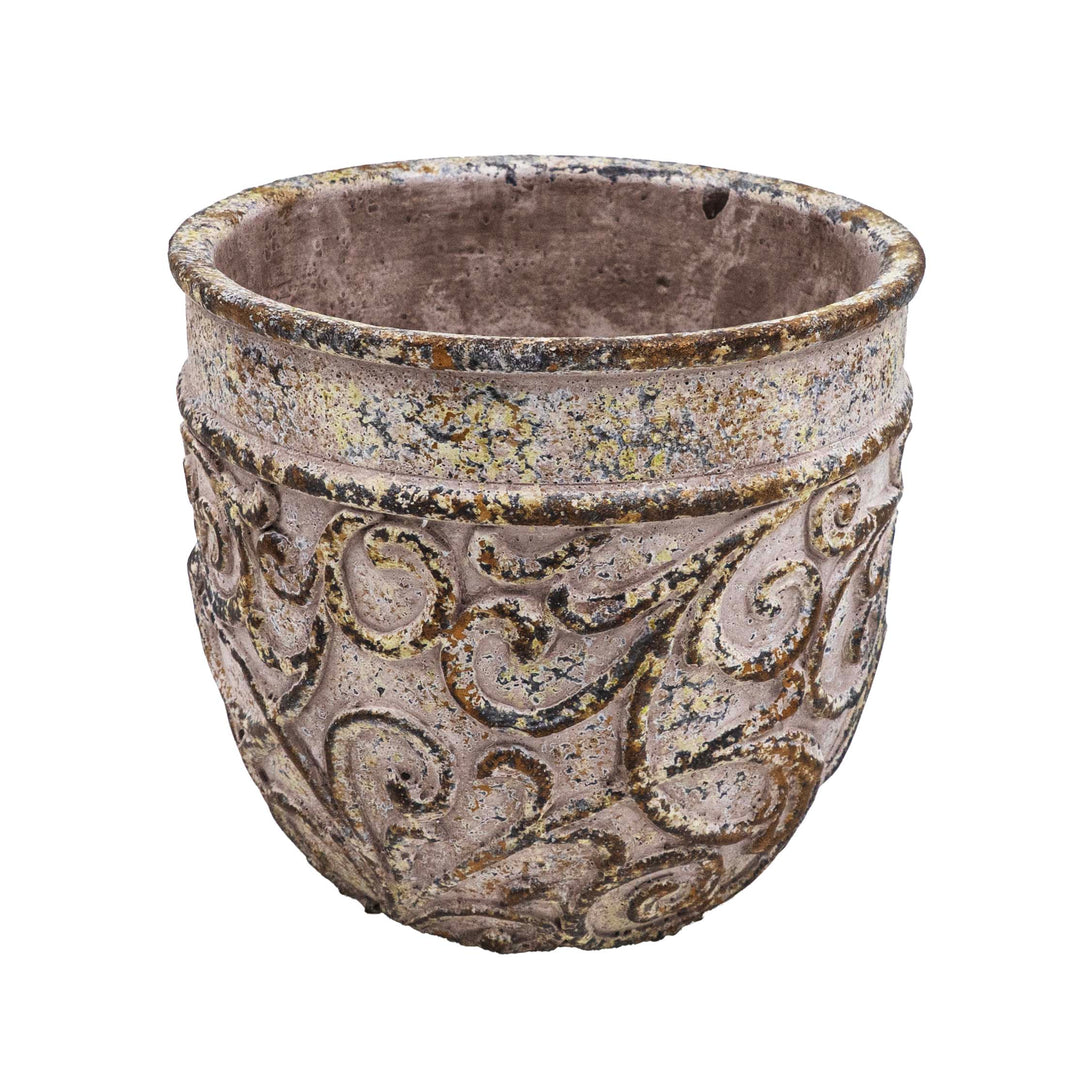 DRIFA BAROQUE SCROLL POT
