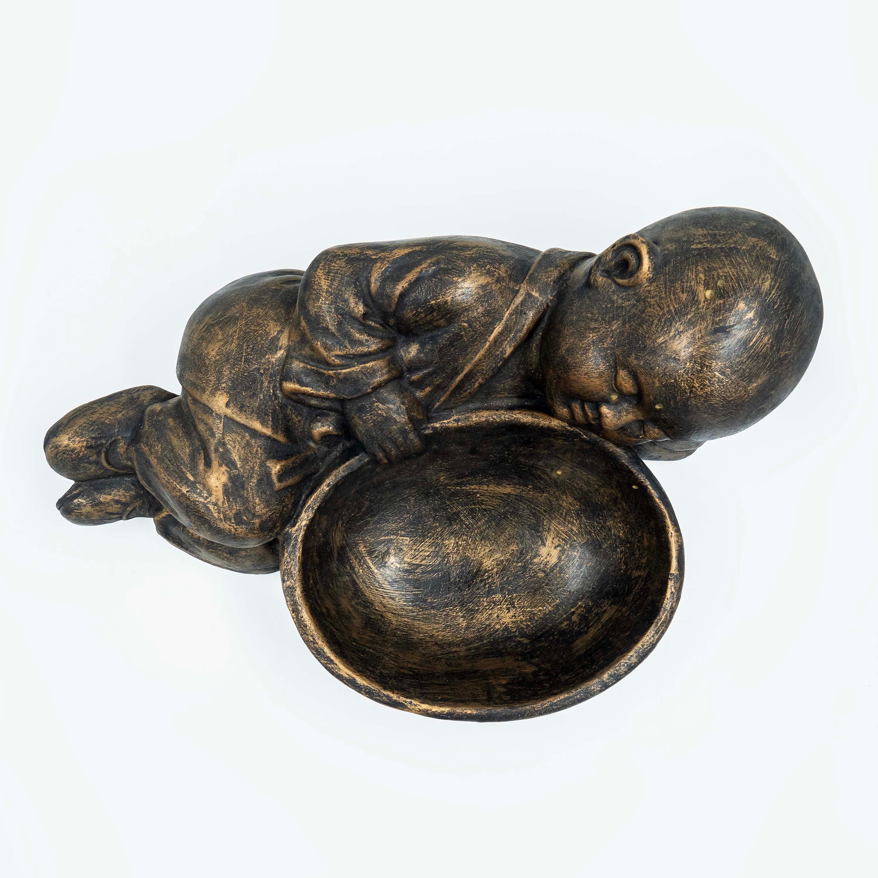 Monk Reclining Planter