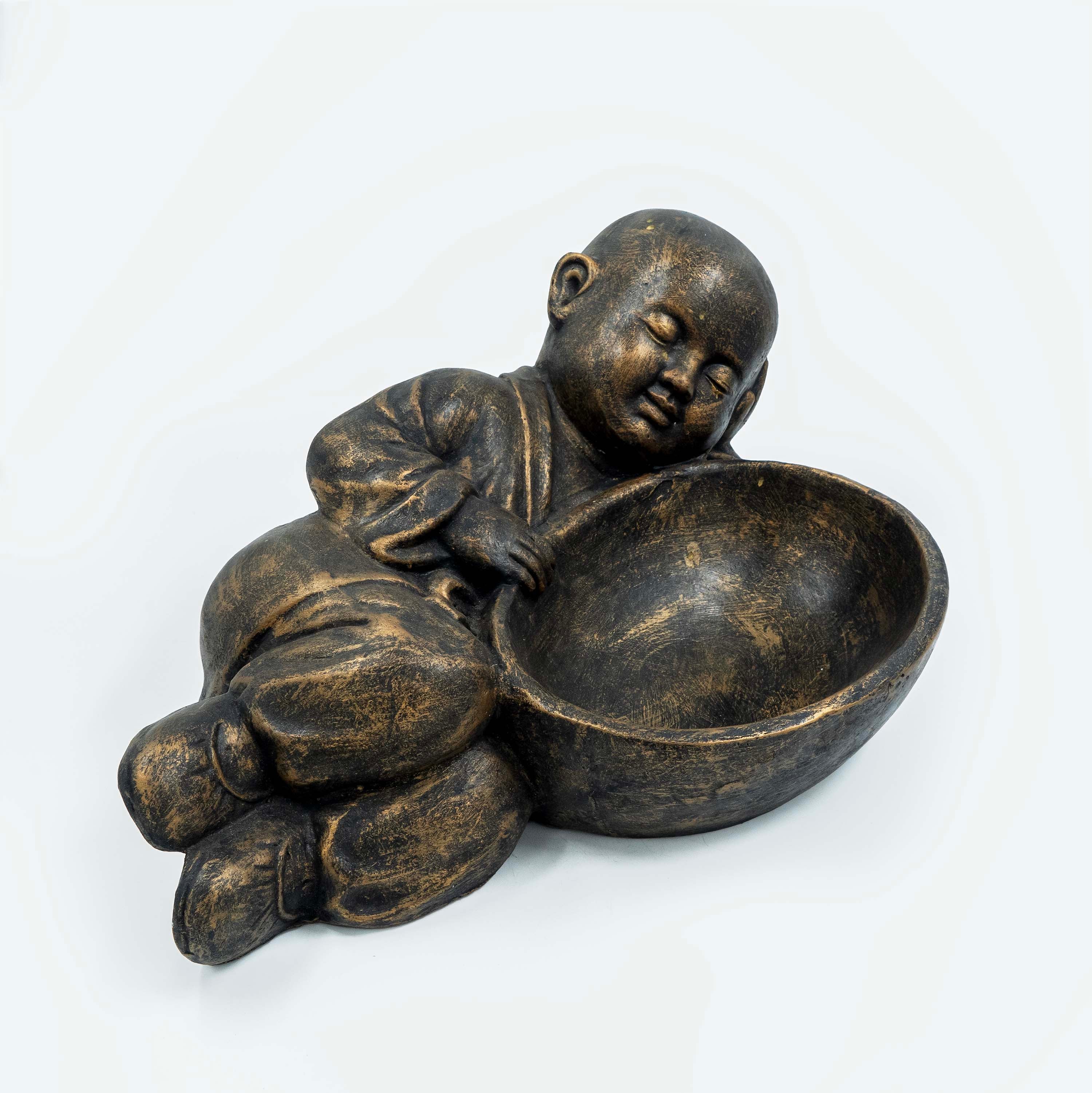 Monk Reclining Planter