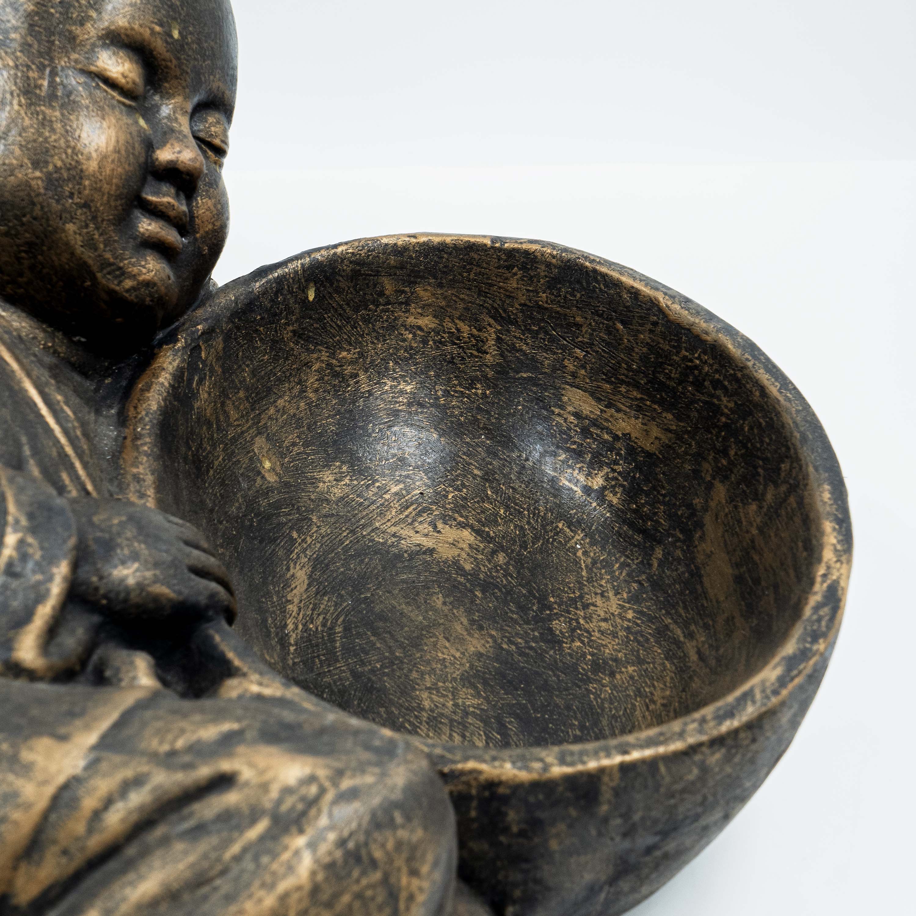 Monk Reclining Planter