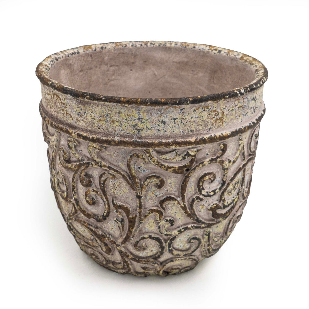 DRIFA BAROQUE SCROLL POT