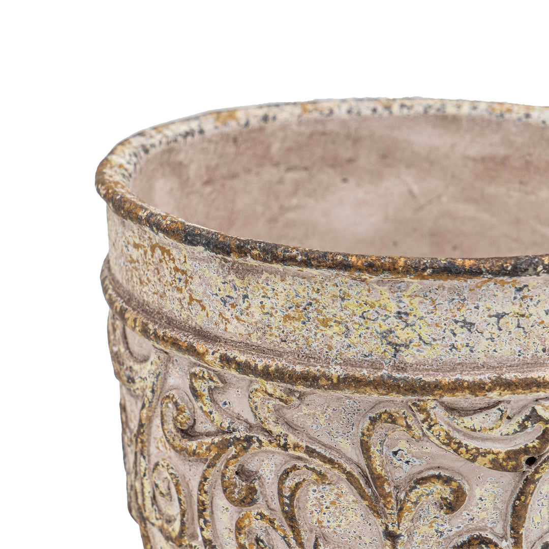 DRIFA BAROQUE SCROLL POT