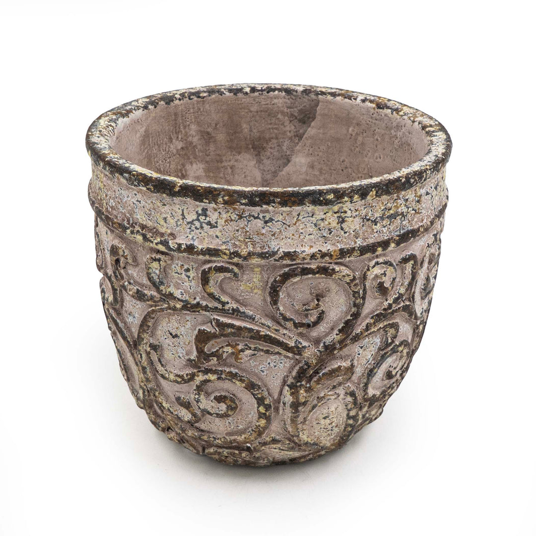 DRIFA BAROQUE SCROLL POT