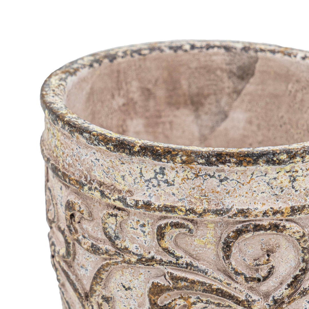 DRIFA BAROQUE SCROLL POT