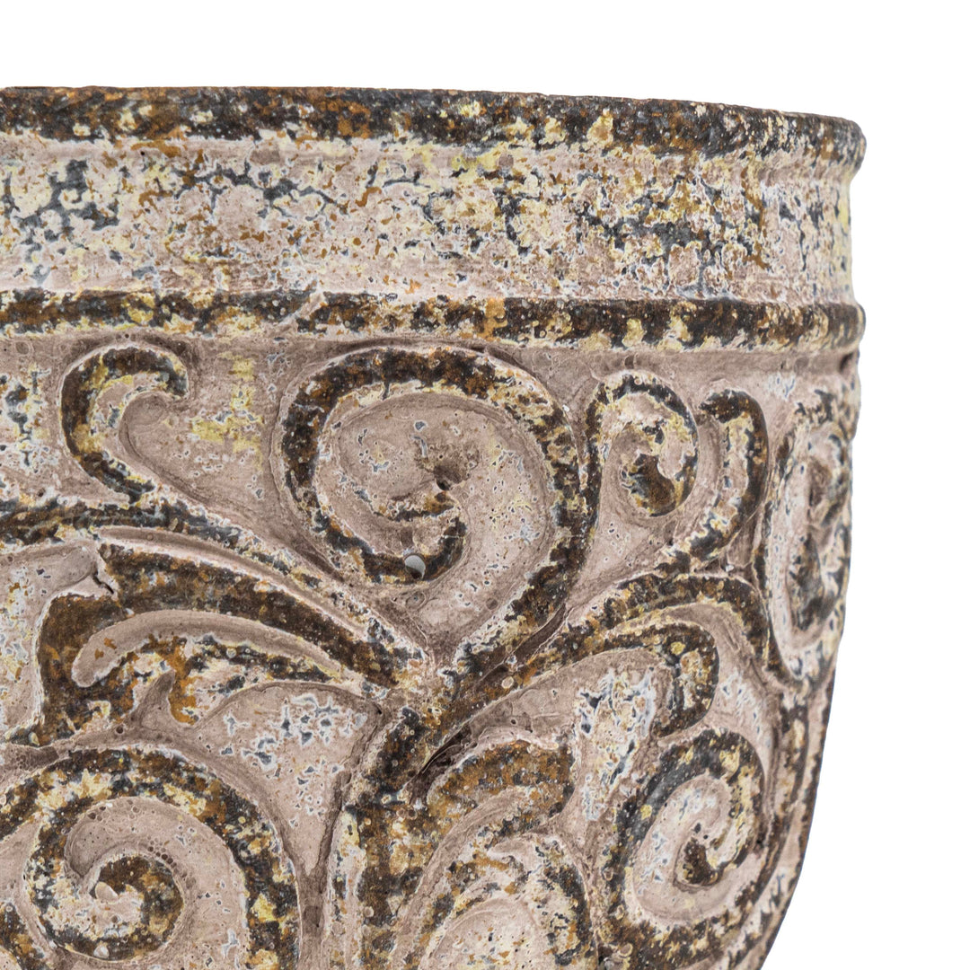 DRIFA BAROQUE SCROLL POT