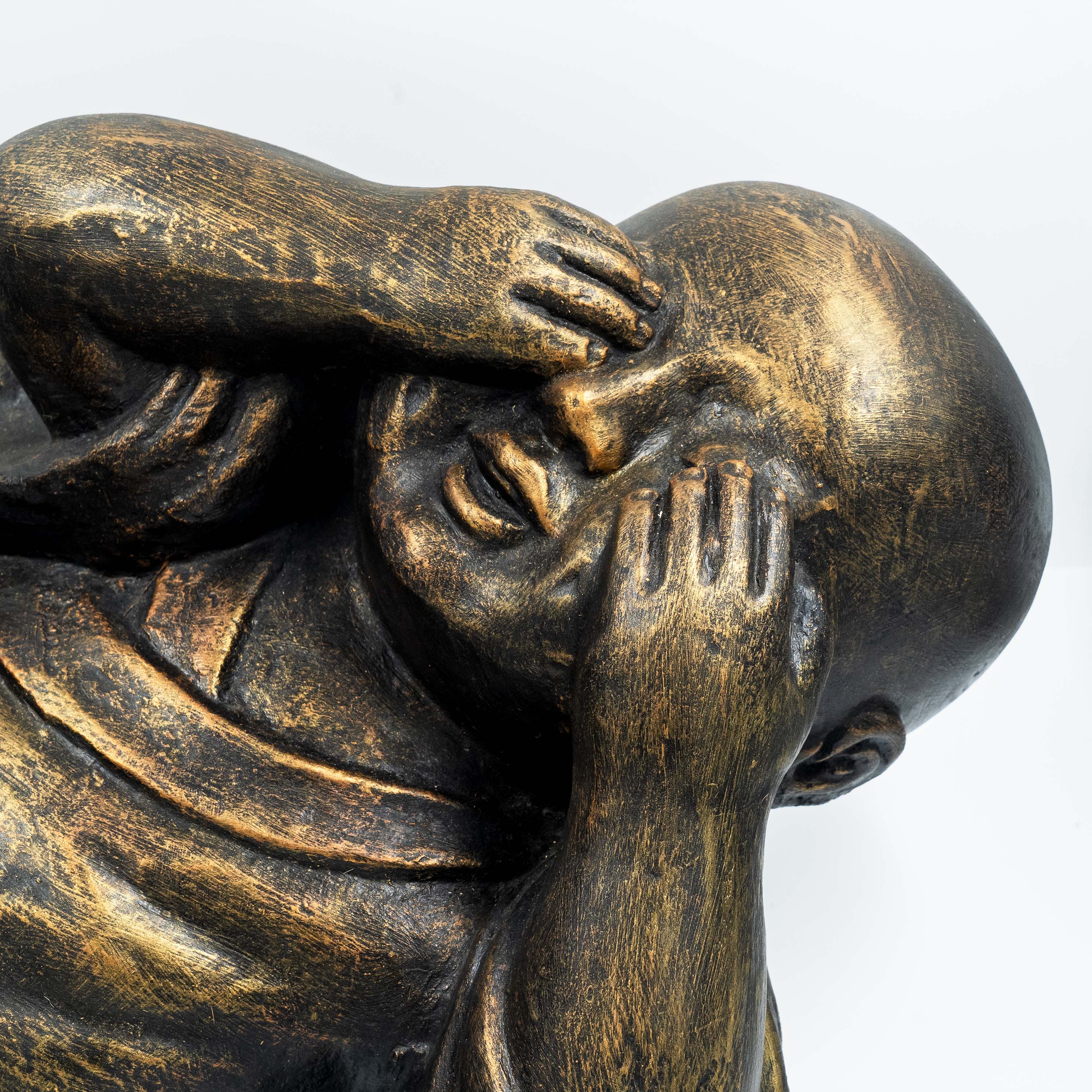 See No Evil Reclining Monk