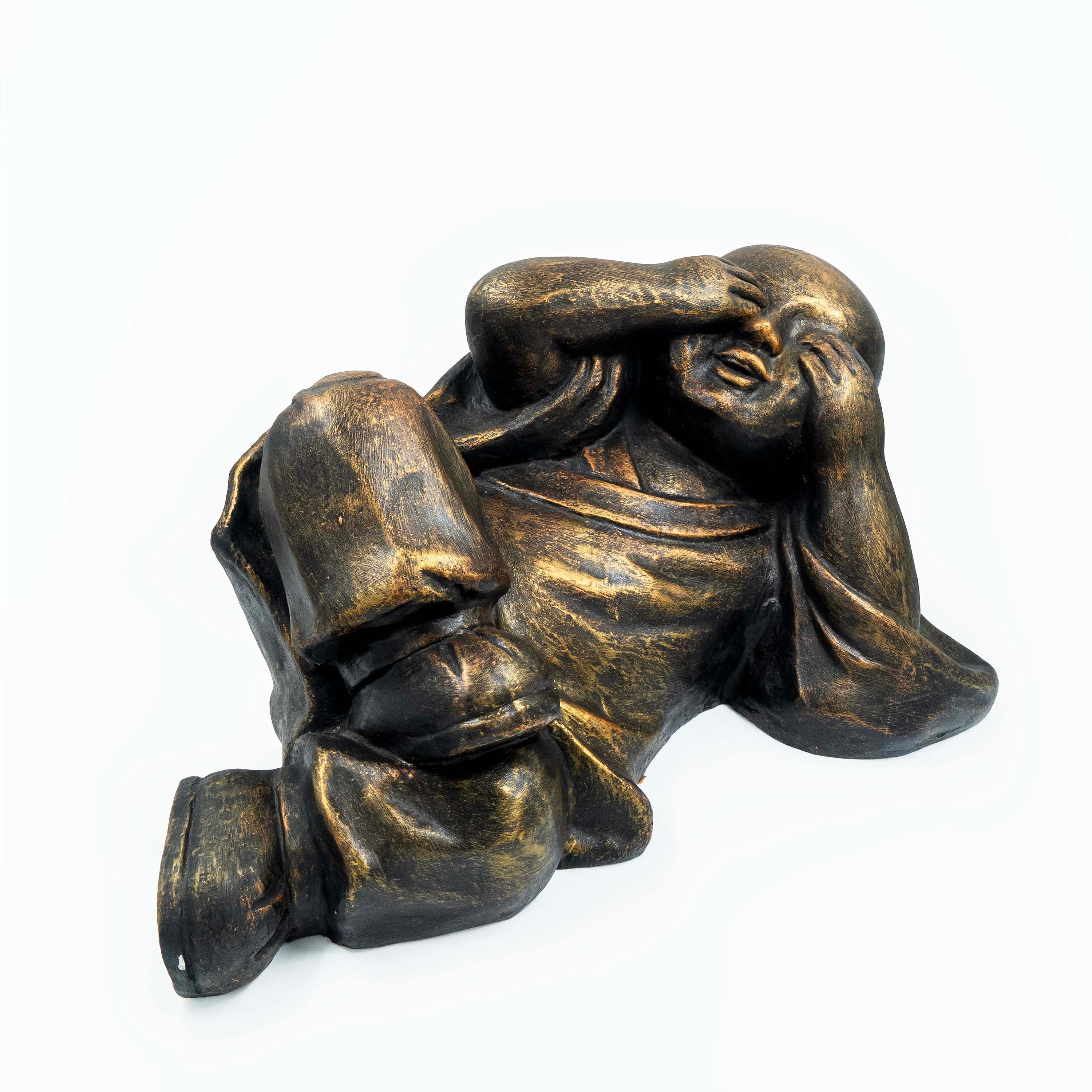 See No Evil Reclining Monk