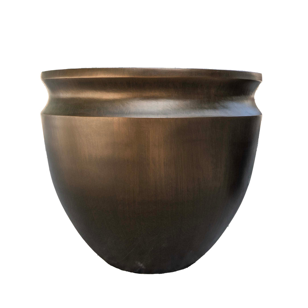GRAVEL POT - MTLC BROWN