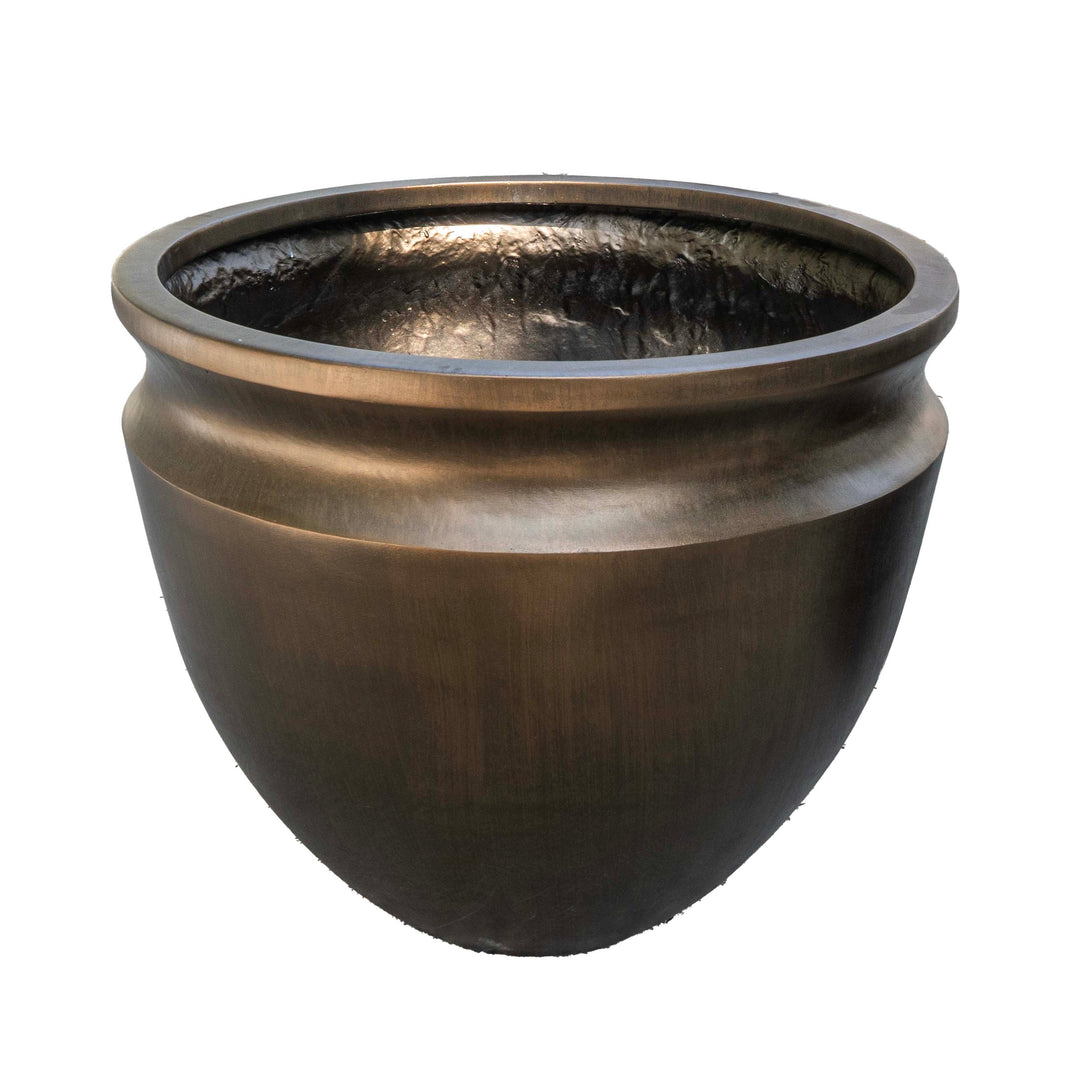 GRAVEL POT - MTLC BROWN