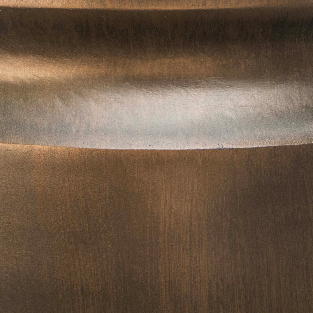 GRAVEL POT - MTLC BROWN