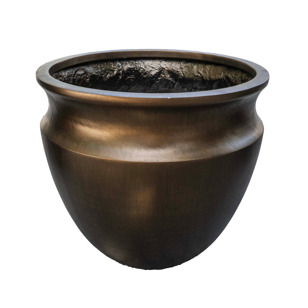 GRAVEL POT - MTLC BROWN