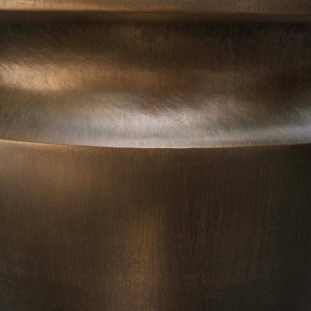 GRAVEL POT - MTLC BROWN