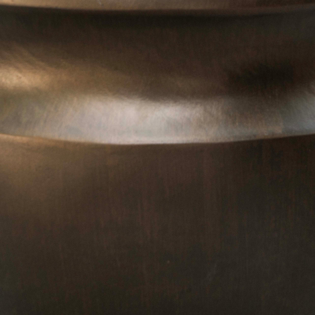 GRAVEL POT - MTLC BROWN