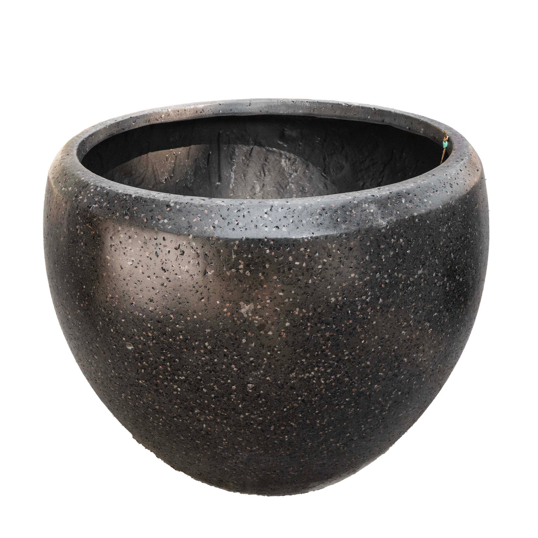 DUNE POT - DARK GRAY