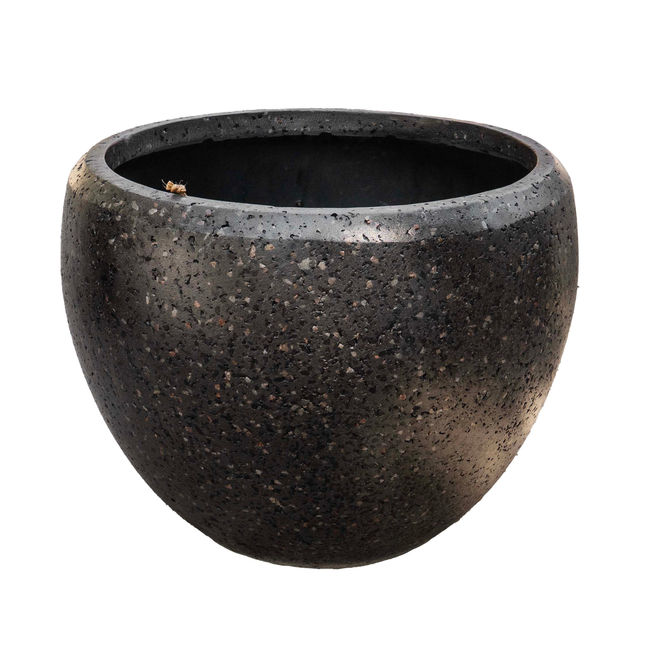 DUNE POT - DARK GRAY
