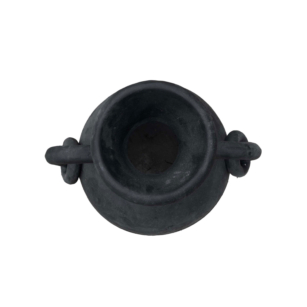 Black Ring Vase